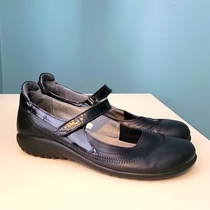 Naot Black Mary Jane Flats